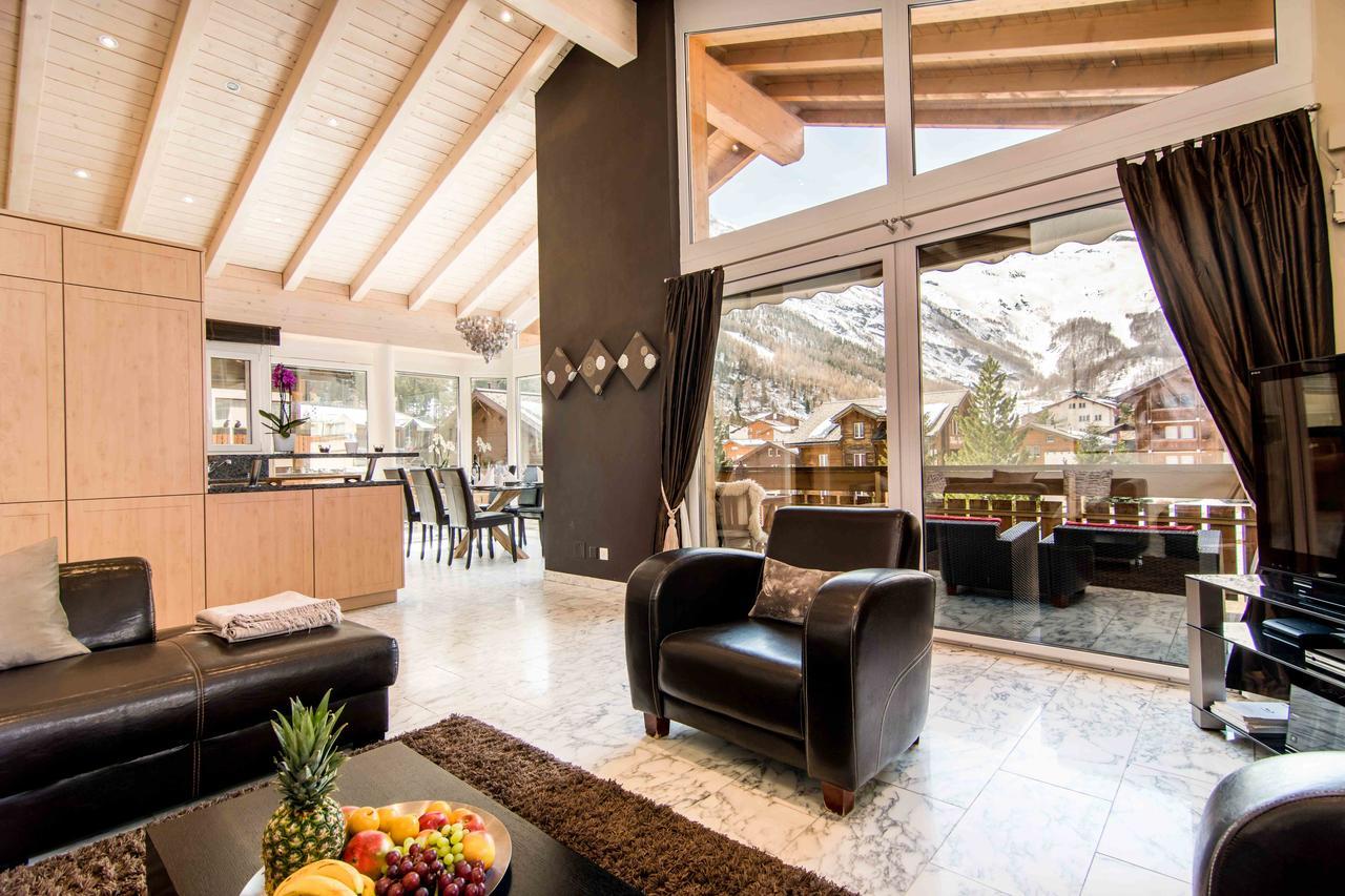 Chalet Sunshine Saas-Fee Exterior photo
